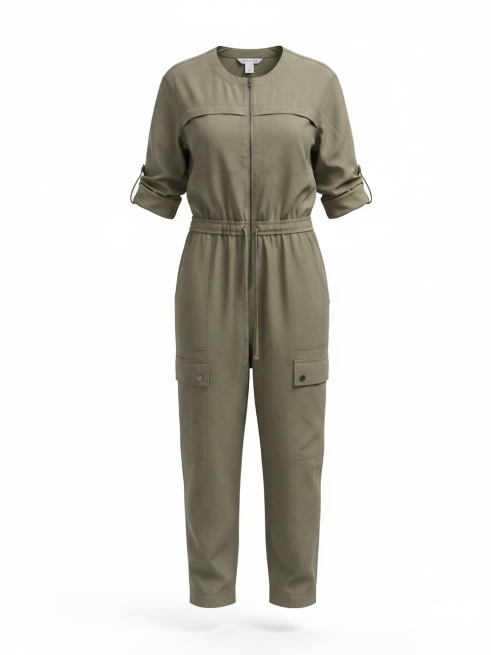 Athleta NWT Celestial Utility Jumpsuit Olive Medium